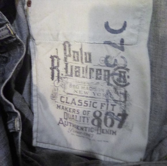 RALPH LAUREN TRUE VINTAGE (1990'S) JEANS - Picture 14 of 16